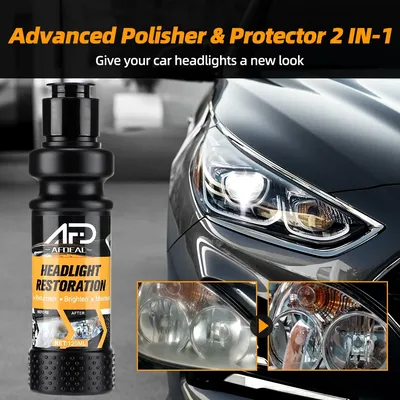 Car Headlight Polishing Agent Scratch Remover Repair Headlight Renewal Polish Liquid Headlight