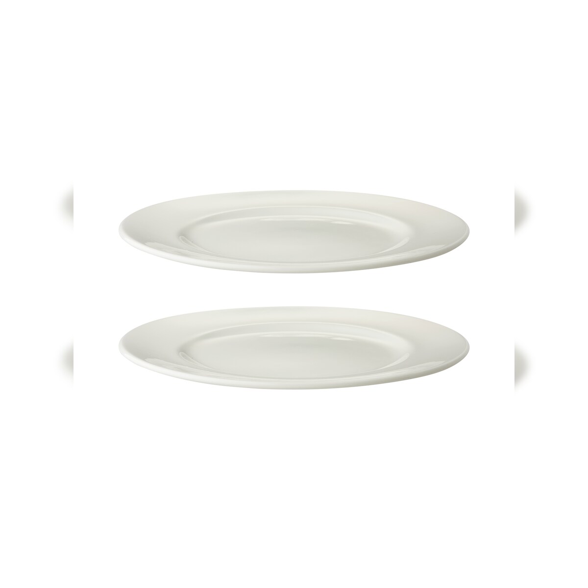 Maastricht Porselein Maastricht Porzellan Teller Lux 28 cm Offwhite Porzellan 2 Stück Image
