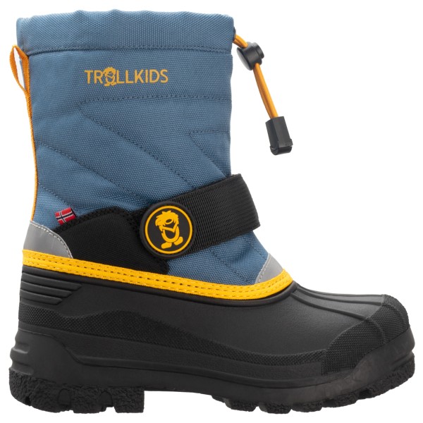 Trollkids - Kid's Telemark Winter Boots Pro - Winterschuhe 35 | EU 35 schwarz/blau