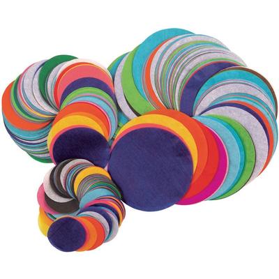 Spectra Art Tissue Deluxe Bleeding Circles - Paint - 2250 Piece(s) x 4"Diameter (PACP0058530) Each Art/Craft Tissue Paper