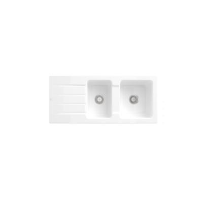 Villeroy & Boch Villeroy&Boch Spülbecken, Küchenspüle Architectura 80 Weiß Alpin 1160x510mm, Unterschrankbreite 80cm Image