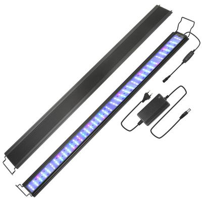 45W led Aquarium mit timer Aquariumleuchte Abdeckung rgb Licht.107-130cm - Tolletour