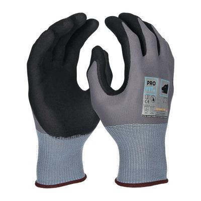 Pro fit 393-9 Handschuhe extra Größe 9 grau / schwarz en 388, en 407 PSA-Kategor