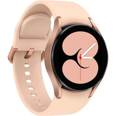 Smartwatch SAMSUNG "Galaxy Watch 4 40mm" Smartwatches Gr. 30,4 mm, 4G (LTE), rosa (pink gold)