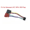 Adattatore per cablaggio per Kenwood / JVC Car Stereo Radio Adattatore connettore standard ISO Cavo con spina a 16 pin Adattatore cavo per auto