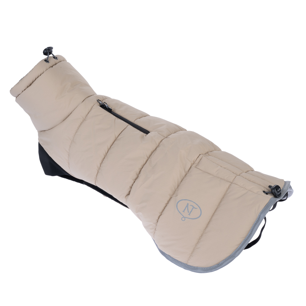 Manteau Nomad Tales Bloom Quilted Comfort pour chien - longueur du dos : environ 50 cm