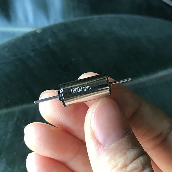 Mini 10mm * 20mm Kernlosen Motor Dual Welle Achse DC 6V 9V 12V 15000RPM hohe Geschwindigkeit für RC Schiene Zug/Hobby Spielzeug Modelle