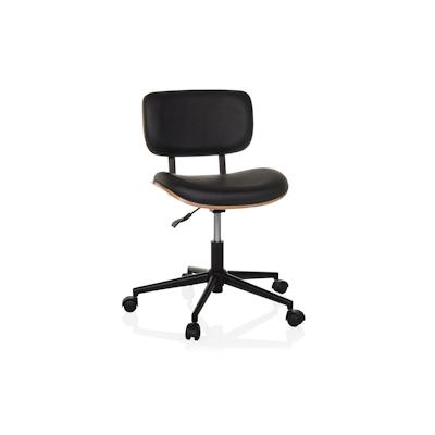 Bürostuhl / Drehstuhl CENCA I Kunstleder schwarz hjh LIVING Image