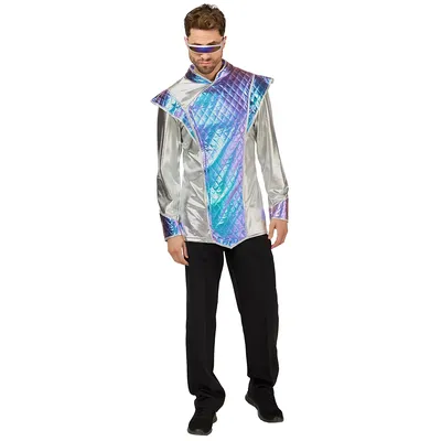 Jacke Space für Herren, lila/silber