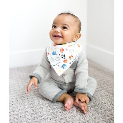 Copper Pearl Baby Bandana Bibs, 4 Pack - Varsity