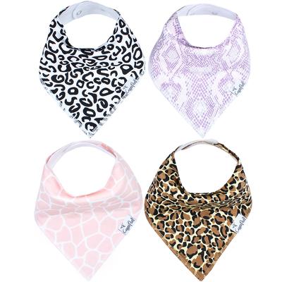 Copper Pearl Baby Bandana Bibs, 4 Pack - Zara