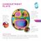 Ahimsa Stainless Steel Mindful Mealtime Set - Iridescent Blue