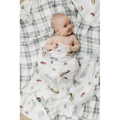 Loulou Lollipop Muslin Swaddle - All Aboard