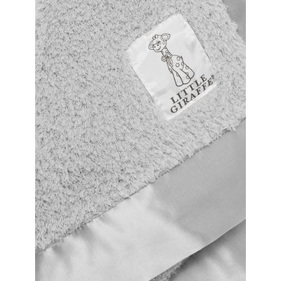 Little Giraffe Chenille Blanky - Silver