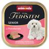 animonda vom Feinsten Senior 44 x 150 g Umido per cani - con cuori di tacchino