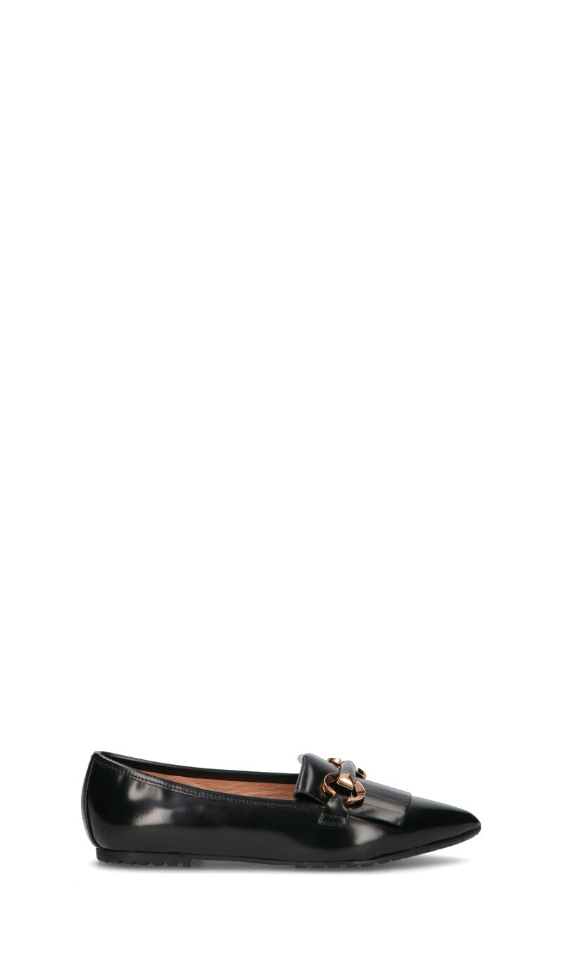 STATUS Ballerina donna nera in pelle