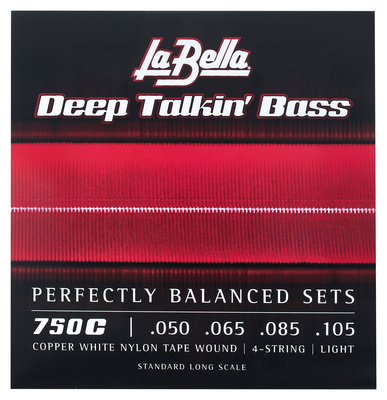 La Bella 750C Copper White Nylon Tape