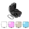 Custodia trasparente per CMF Buds Pro 2 Custodia protettiva in TPU con serratura e gancio Custodia per cuffie Bluetooth wireless