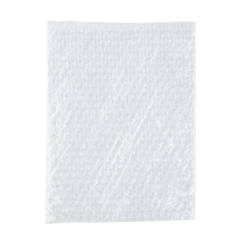 100 Stück Kunststoff-Luftpolstertaschen, Luftpolster-Wickelbeutel für Versand und Verpackung, transparent, 10 x 8 cm Image