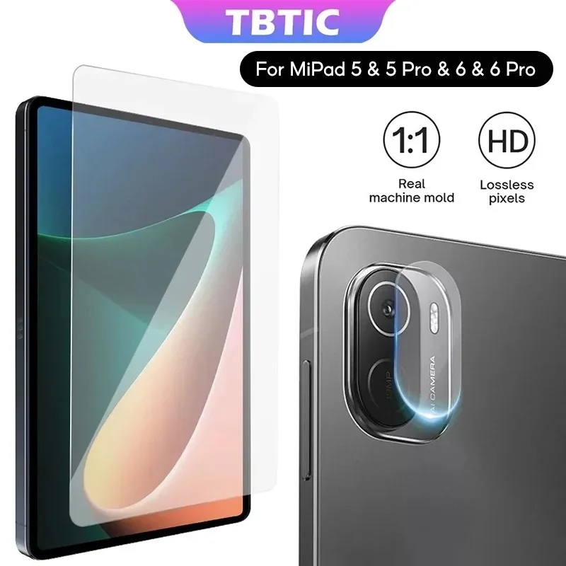 TBTIC gehärtetes Glas für Xiaomi Pad 5 5Pro Displayschutzfolie Mi Pad 7Pro 6 6Pro Schutzfolie Image