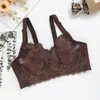 Frauen Ultra-dünne Große Volle Tasse Soft Stick Bh Brasier Mujer Büstenhalter Femme Schwarz Bralette B C D E F G H 34 36 38 40 42 44 48