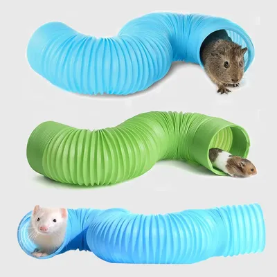 Hamster Spiel Pipeline kleines Haustier Spaß Tunnel Teleskop Pipeline Meers chweinchen Igel Totoro Image