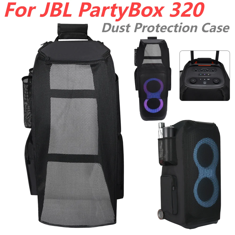 Staubs chutz hülle für den Außenbereich Multifunktion ale Trage tasche Kratz feste Lautsprechers chutz hülle für jbl party box 320 Image