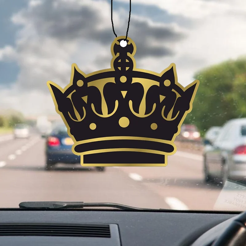 1/3 Stück Spaß Auto Aromatherapie Auto Duft Parfüm Auto Lufterfrischer Spiegel Auto Innenzubehör Anhänger Outlet Parfüm Image