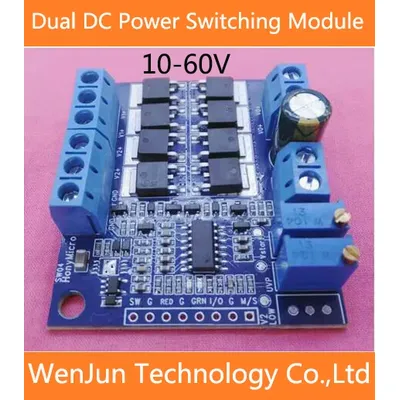 10–60 V, 48 V, 60 V, Dual-DC-Stromschaltung, ideales Diodenmodul, Multi-Power, redundantes Netzteil, USV, hoher Strom, 20 A Image