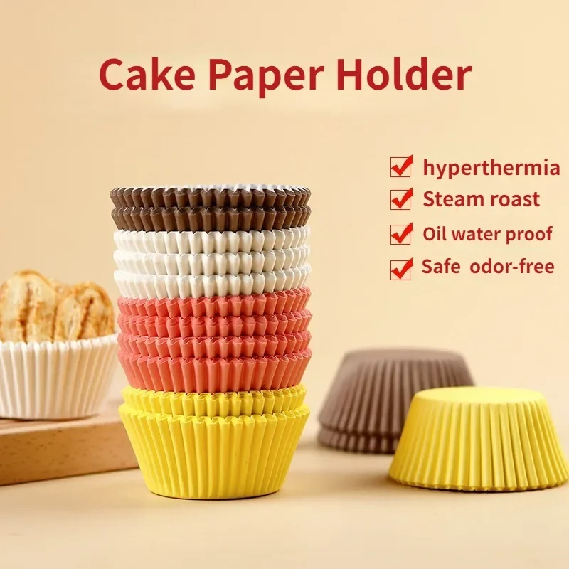 Hitzebeständiges Backplätzchenpapier, klebrig und ölbeständig, Cupcake-Basis, für Zuhause, gebackene kleine Bäckereien, sicher und harmlos