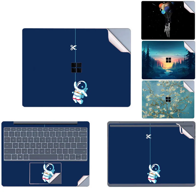 Vorgeschnittenes DIY-gedrucktes Vinyl-Aufkleber-Abdeckungsfilm-Zubehör für Microsoft Surface Laptop 5, 4, 3, 13,5 15 Go 12,4 Buch 1, 2, 3 Image