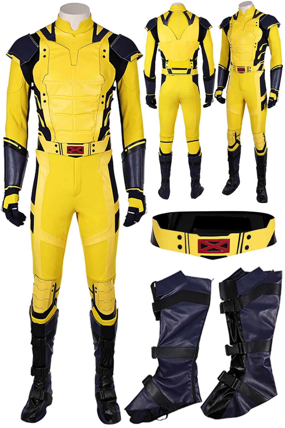 Verkleidung Wolf Logan Cosplay Overall Rüstung Anzüge Film Tod 3 Super Bösewicht Kostüm Männer Rollenspiel Fancy Dress Up Party Tuch Image