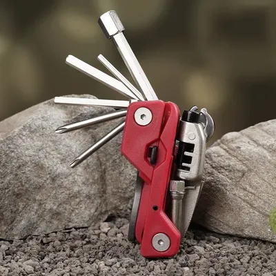 Mini multifunktion ale Fahrrad reparatur Werkzeugs atz Sechs kantsp eiche Fahrrad Schrauben dreher Schraubens chl üssel Werkzeug Mountainbike Fahrrad Reparatur