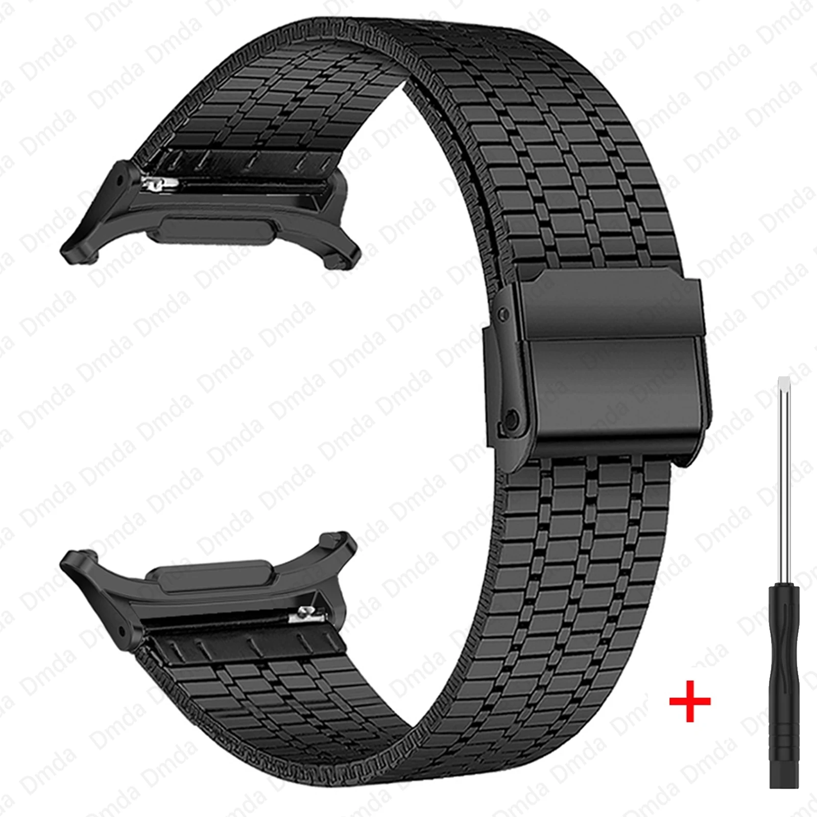 Metall Edelstahl Armband für Samsung Galaxy Uhr 7 Ultra 47mm Armband ersetzen Armband Correa für Galaxy Watch Ultra Band Image