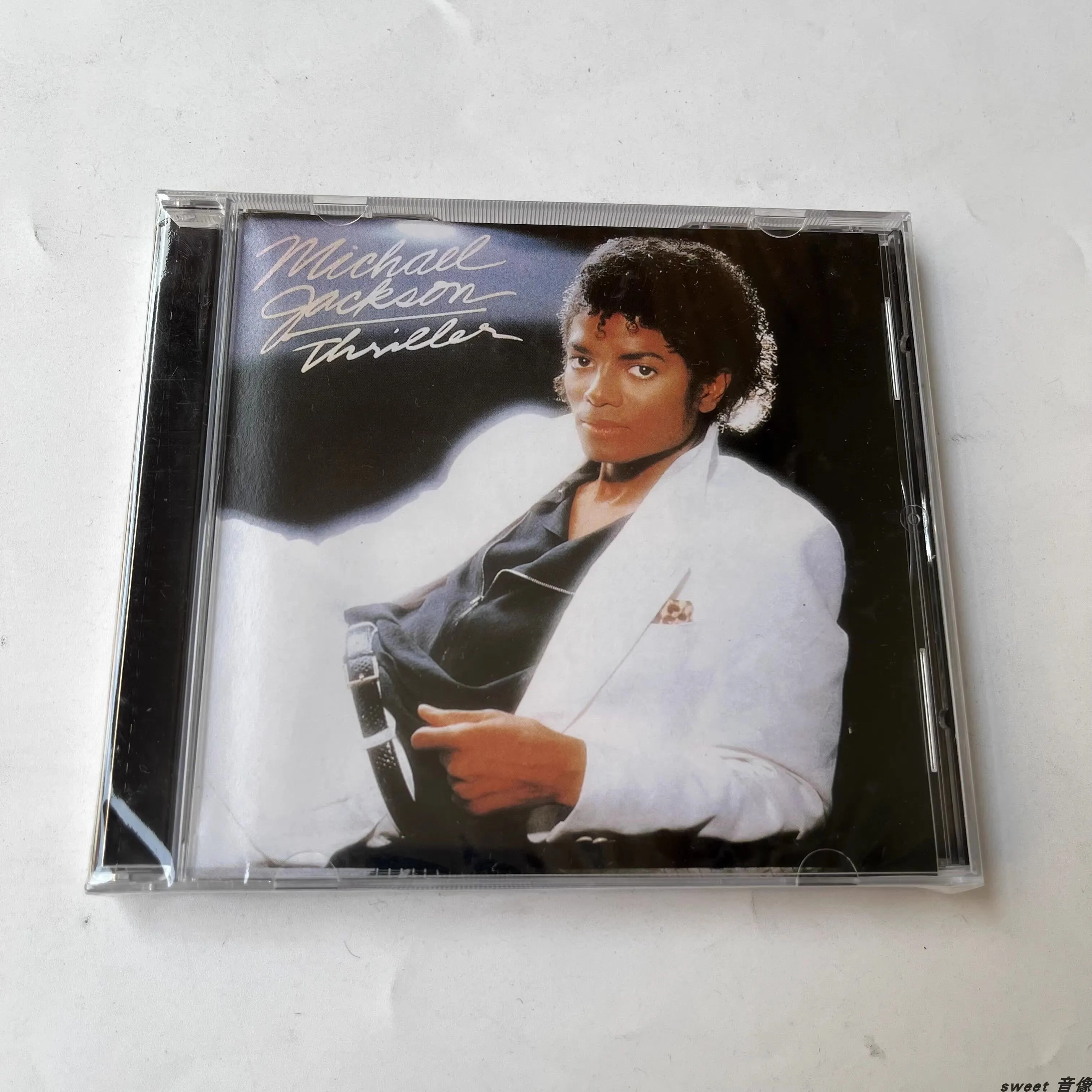 King of Pop MJ Michael Jackson Musik CD Thriller Album Compact Disc Cosplay Walkman Auto Soundtracks Box Party Musik Sammlung Image