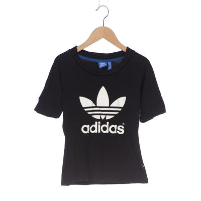 adidas Originals Damen T-Shirt, Gr. 34, schwarz, kein Etikett