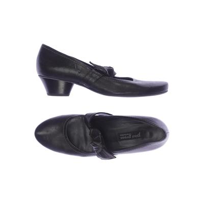 Paul Green Damen Pumps, Gr. 6, schwarz, Leder