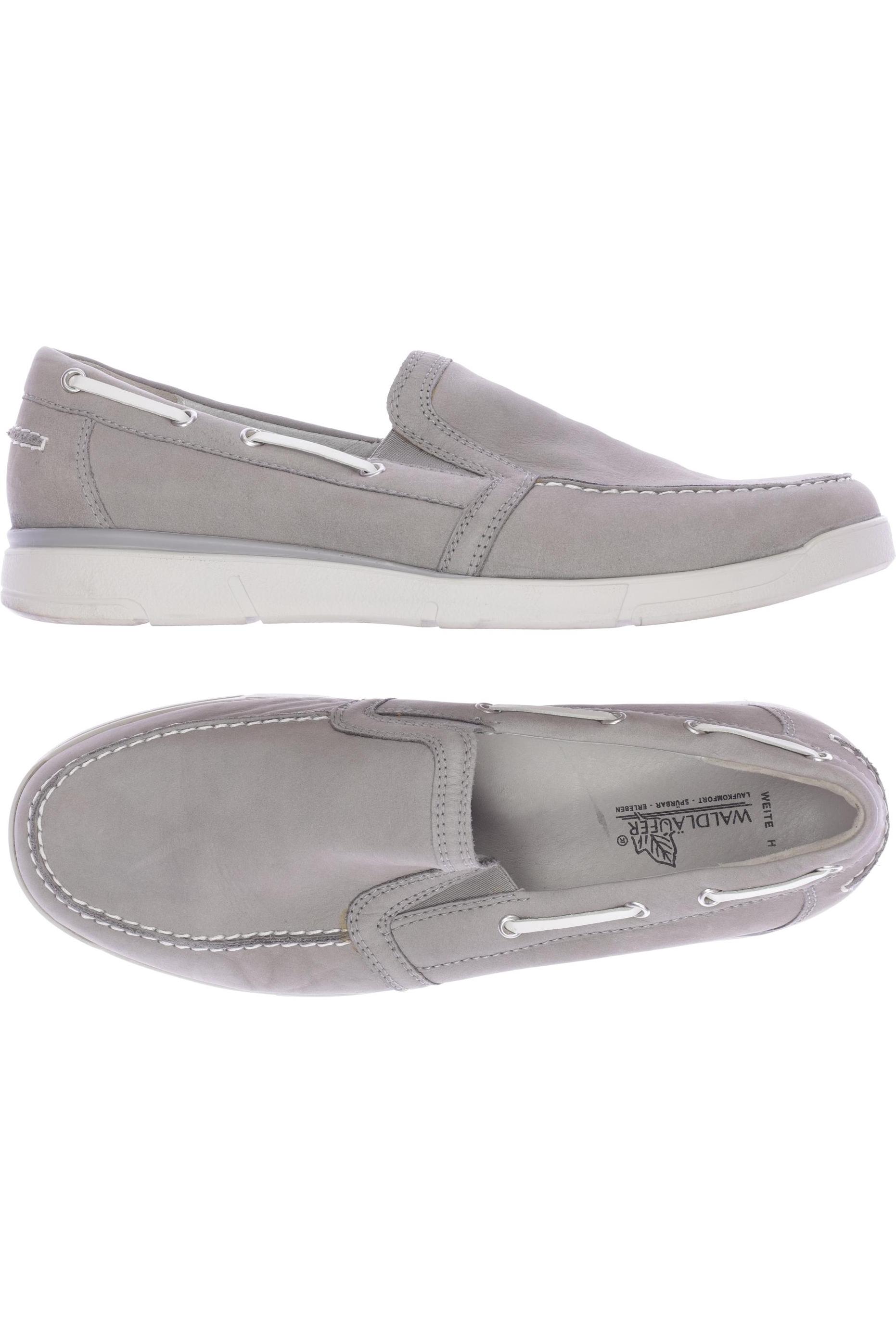 waldläufer Herren Halbschuh, Gr. 11, grau, Leder Image