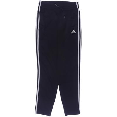 adidas Damen Stoffhose, Gr. 0, schwarz, Synthetik