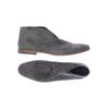 pier one Herren Halbschuh, Gr. 48, grau, Leder