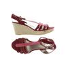 Bensimon. Damen Sandale, Gr. 41, bordeaux, Leder
