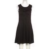 Tom Tailor Damen Kleid, Gr. 32, schwarz, Elasthan, Synthetik, Viskose
