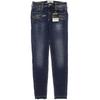 le temps des cerises Damen Jeans, Gr. 24, blau, Elasthan