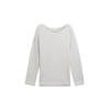 TOM TAILOR Damen Plus Size - Pullover mit Fischgrätenmuster, grau, Fischgrät, Gr. 48
