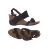 Scholl Damen Sandale, Gr. 41, braun, Leder