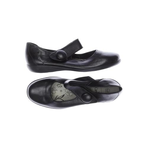 Caprice Damen Ballerinas, Gr. 4, schwarz, Leder