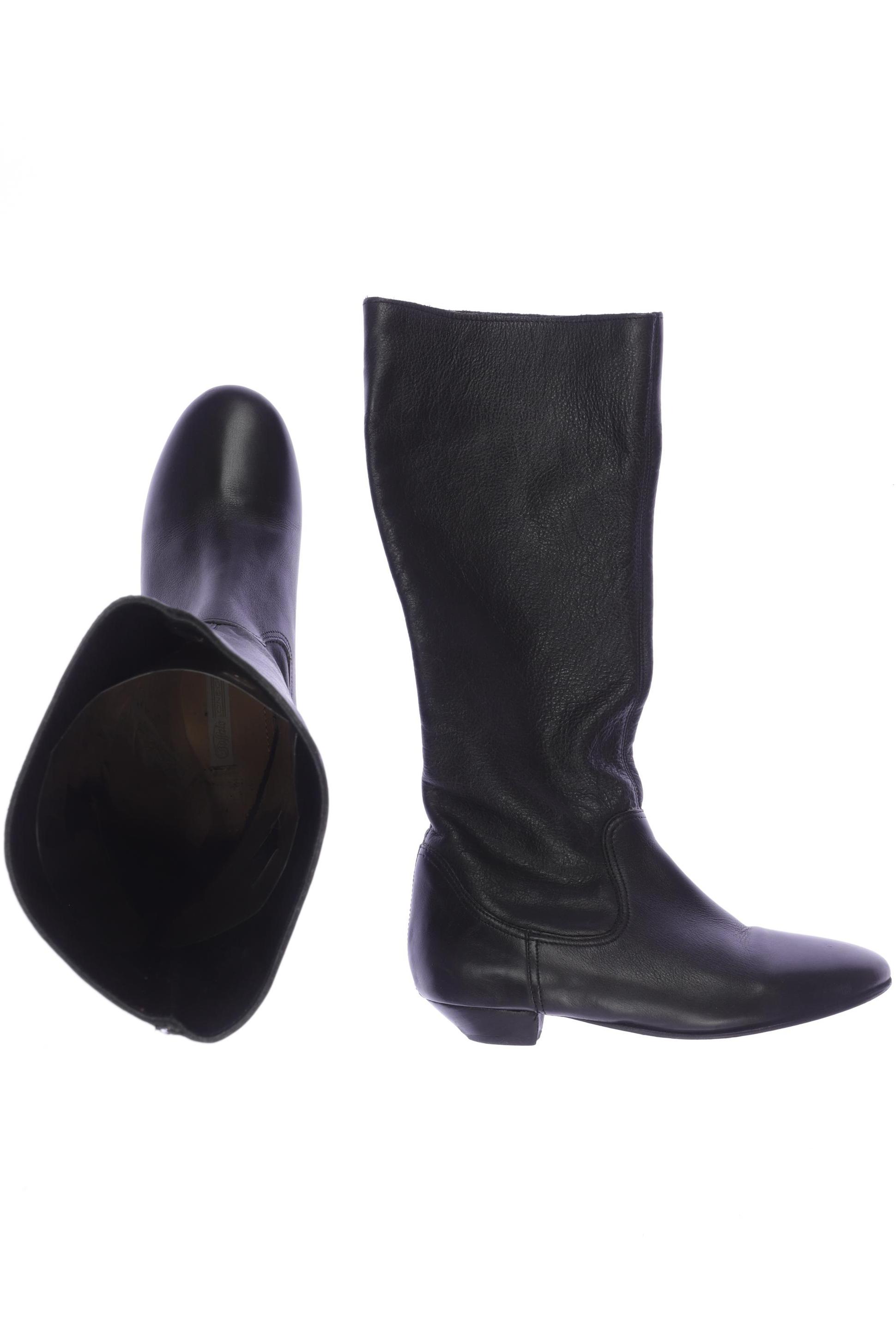 Buffalo London Damen Stiefel, Gr. 37, schwarz, Leder Image