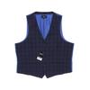 Original Penguin Herren Weste, Gr. 48, grau, Synthetik, Viskose