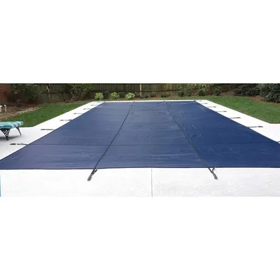 Inground Pool Safety Cover 12' x 27', Rectangle, 15-Year Warranty, UL Classified to ASTM F1346,