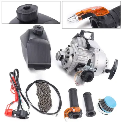 49cc 2-stroke Pull Start Engine Motor Kit for Pocket Bike Mini Dirt Bike ATV Scooter